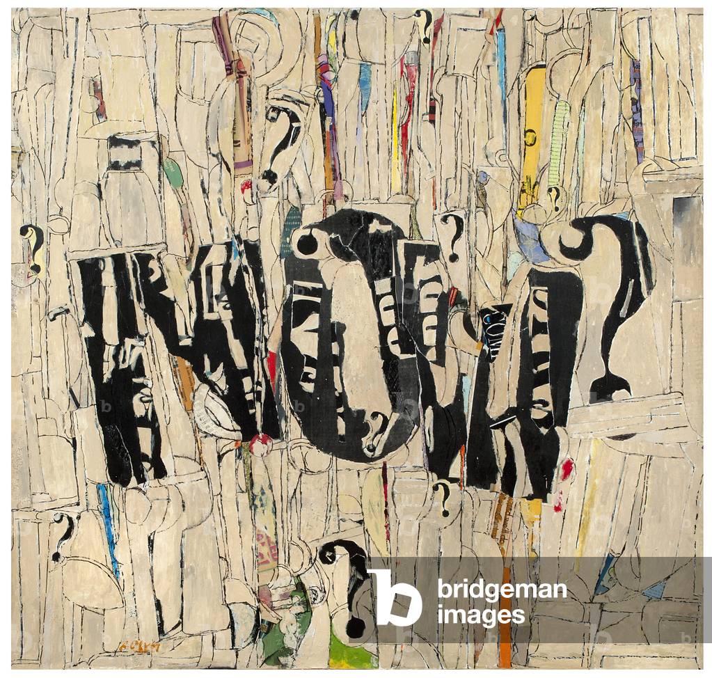 Now?, 1999/2001 (okawara & mixed media)