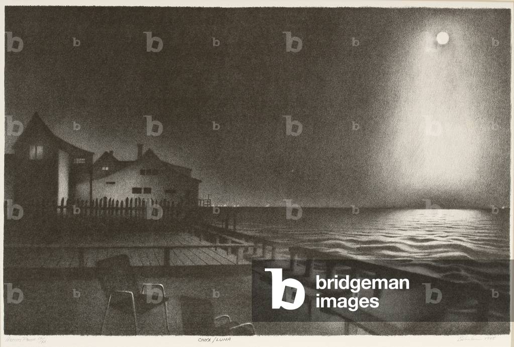 Onyx/Luna, 1985 (litho)