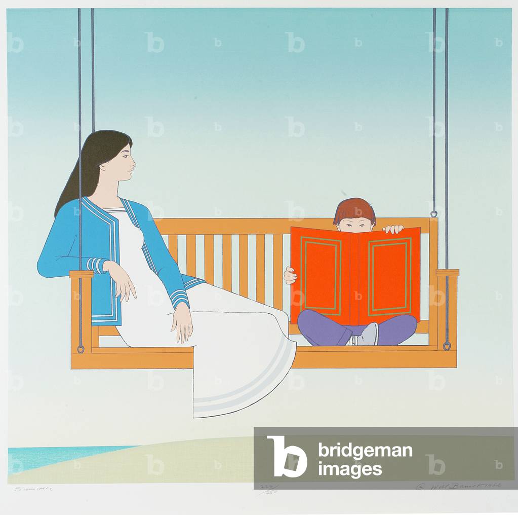 Summer, 1986 (colour screenprint & litho)