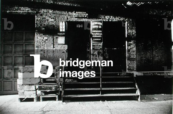 Doorway of Cotton Goods, Untitled 21, c.1953-64 (b/w photo)