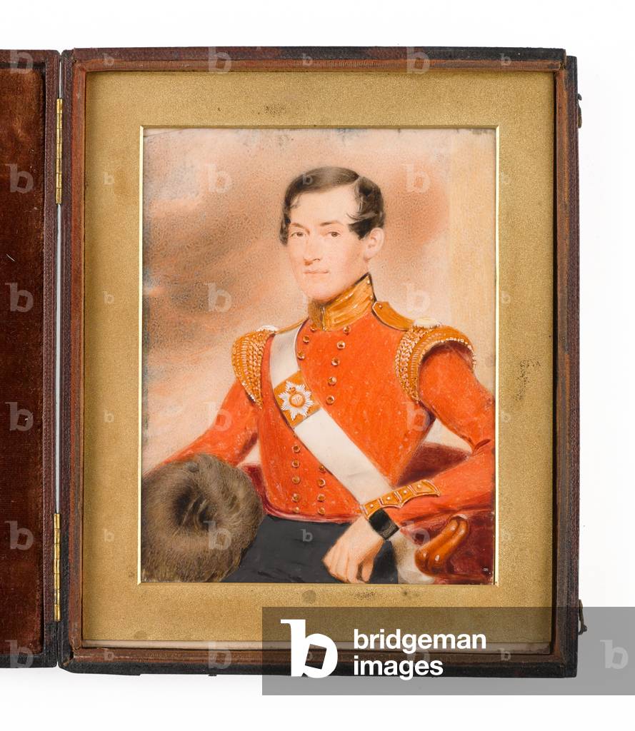 An unidentified officer of the 70th (Surrey) Regiment of Foot, 1840 circa (miniature on ivory)