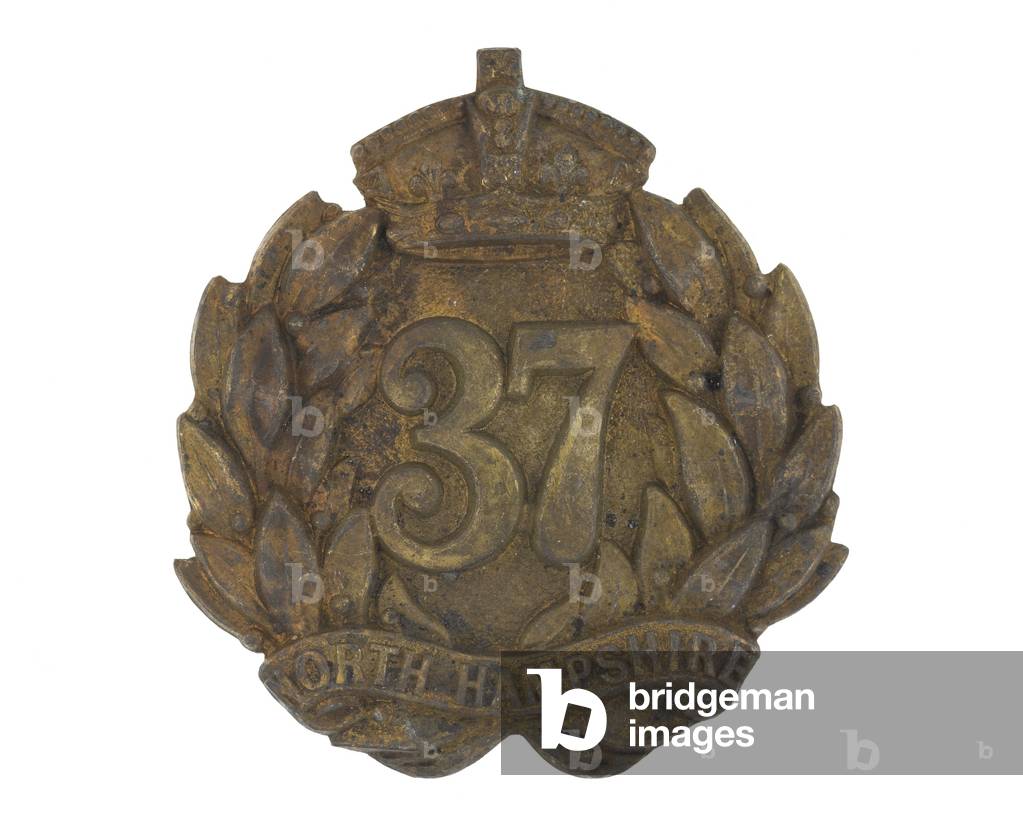 Glengarry badge, c.1874-81 (metal)