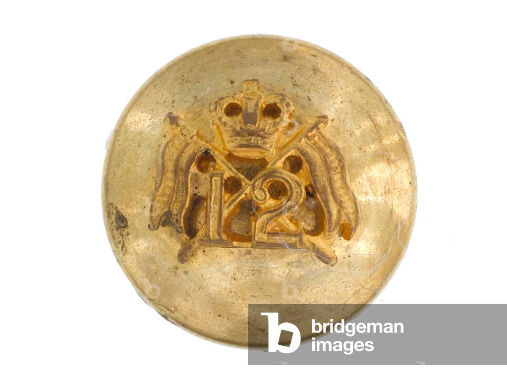 Button, officer, 12th Bengal Cavalry, 1901-1922 (gilt)