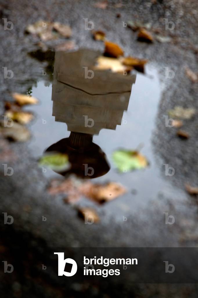 Memorial Gates, Constitution Hill, 2008 (b/w photo)