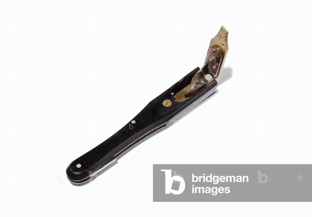 Brass and ebony penknife used by Captain T. F. Wilson during the Siege of Lucknow, 1857 (brass and ebony)