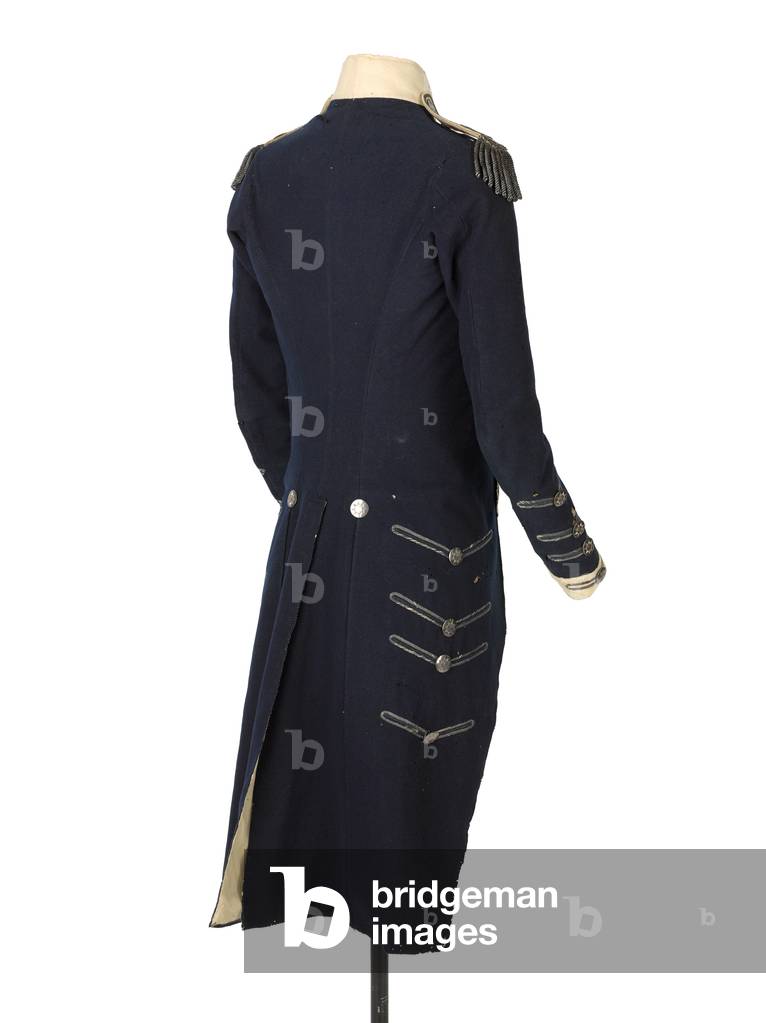 Officers coatee, pattern 1784, 1787 circa (fabric)