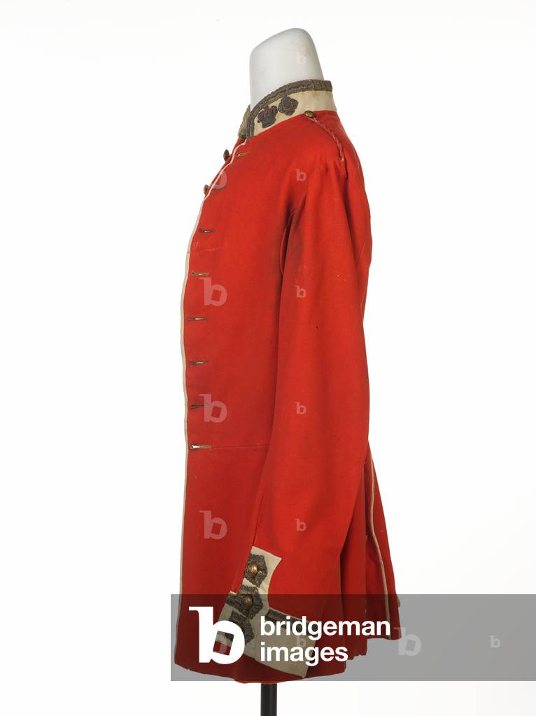 Jacket worn by Major Henry Bale, 34th (The Cumberland) Regiment, 1858 circa (fabric)