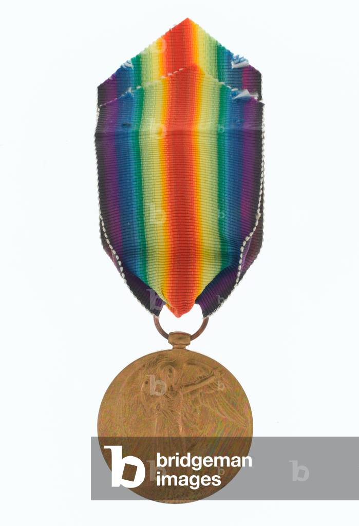 Allied Victory Medal 1914-19, awarded to A/Corporal William Cotter, 6th (Service) Battalion The Buffs (East Kent Regiment) (metal)