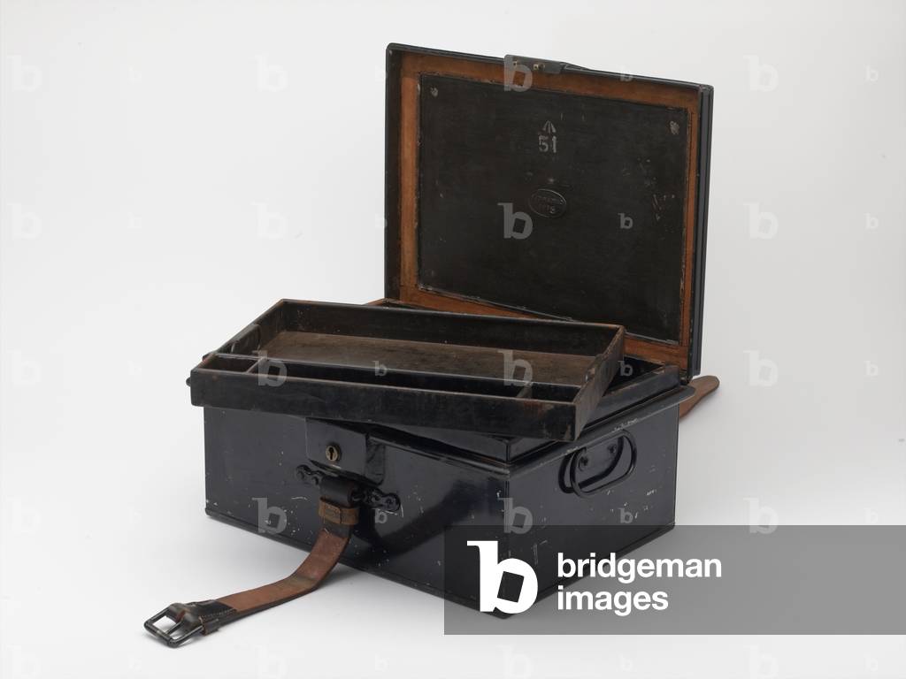 Army Remount Department stationery box, 1912