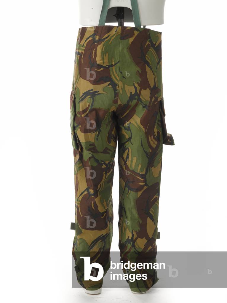 Nuclear, Biological and Chemical (NBC) warfare trousers, Gulf War, 1990-1991 (fabric)