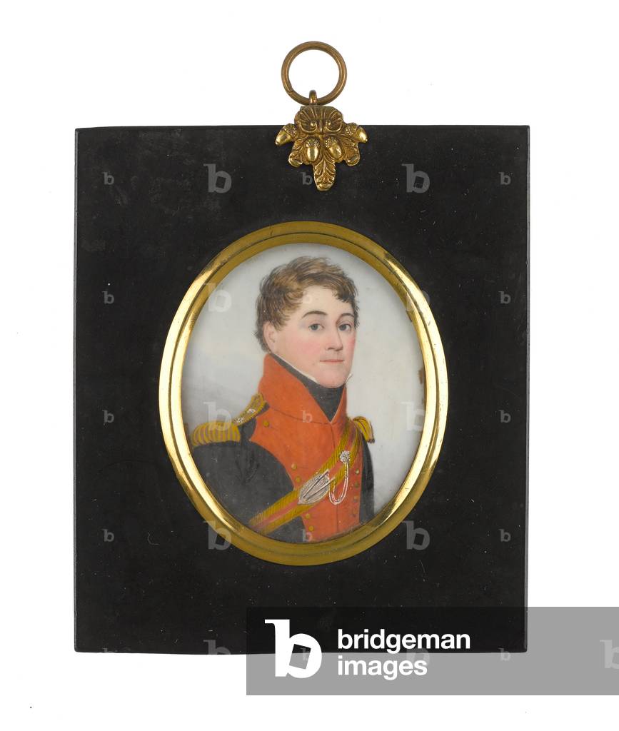 Colonel Thomas Hawker, 20th Light Dragoons, July 1818 (miniature on ivory)
