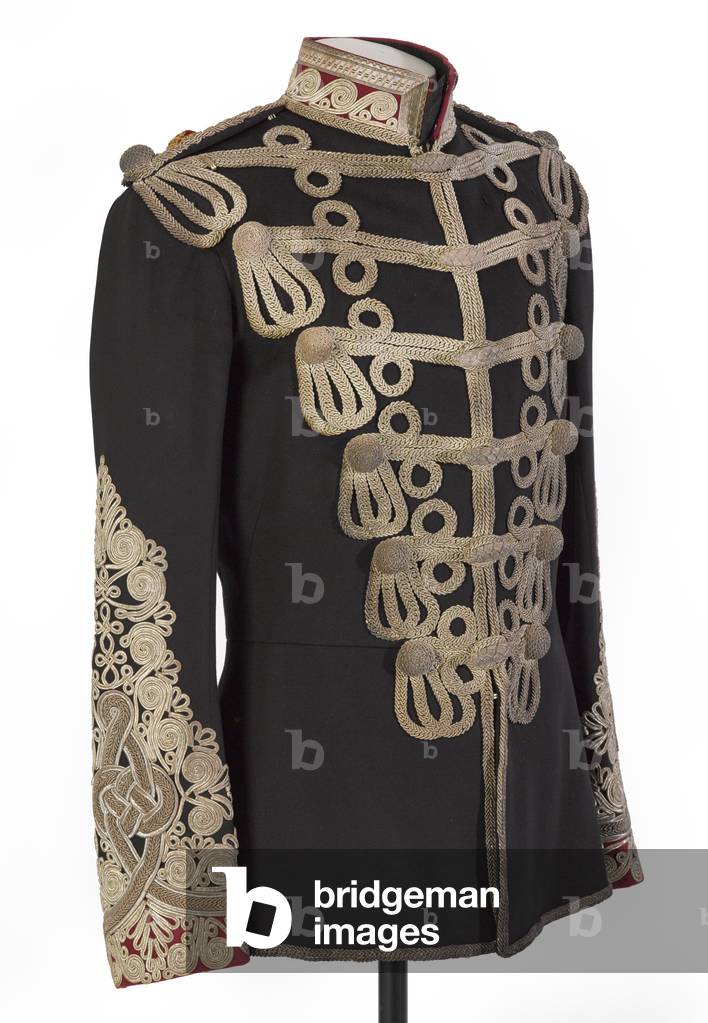 Full dress tunic, Oxfordshire Yeomanry (Queens Own Oxfordshire Hussars), c.1919 (tunic)