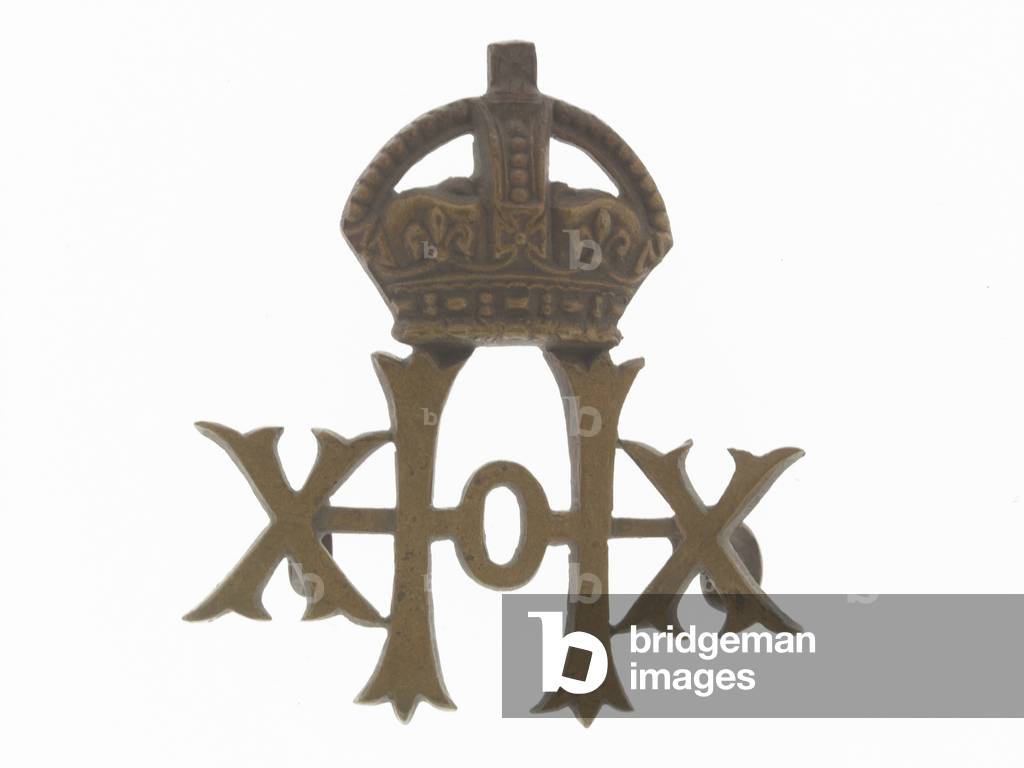 Cap badge, c.1910 (metal)