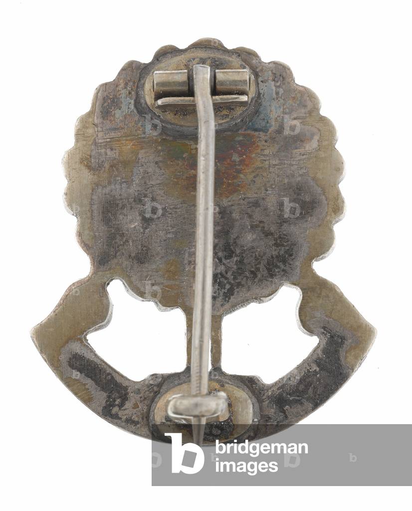 Pugri badge, Burma Rifles, 1937-1942 (pugri badge)