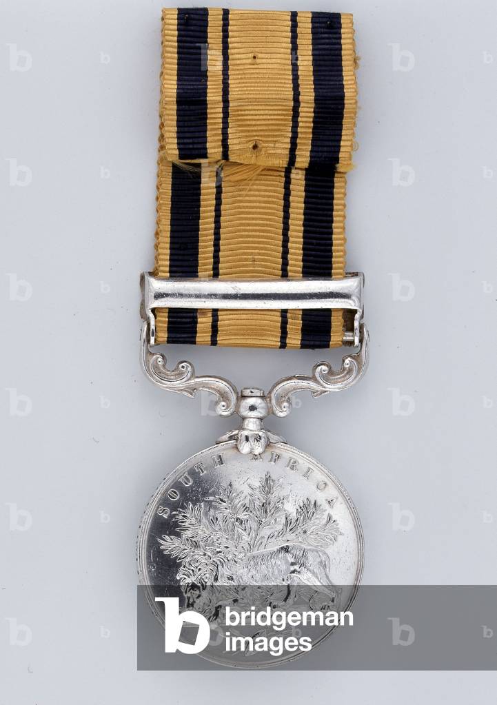 South Africa Medal for Zulu and Basuto Wars 1877-79, Colour Sergeant H Maistre, 94th Regiment of Foot (metal)