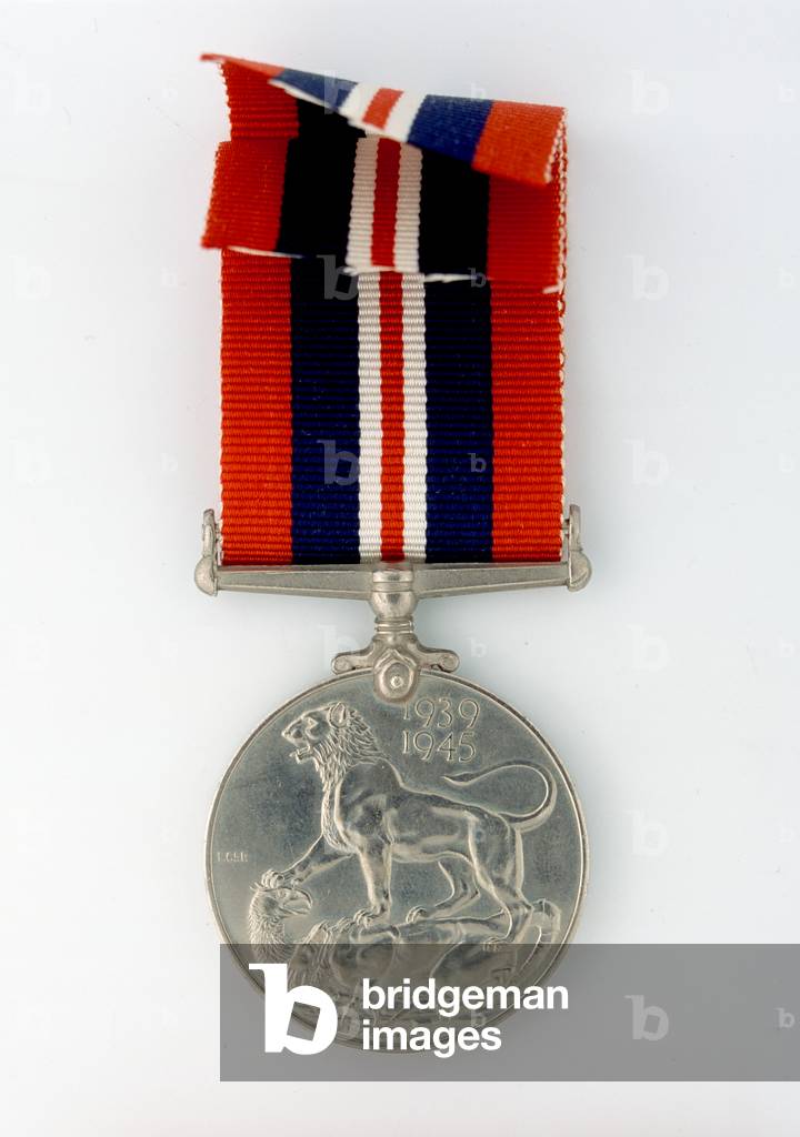British War Medal 1939-45, Sergeant Herbert Frederick Chambers, Royal Armoured Corps and Special Boat Service (metal)
