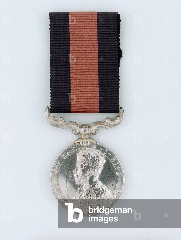 Indian Distinguished Service Medal (IDSM), Sapper Rala Singh, 1st King George's Own Sappers and Miners (metal)