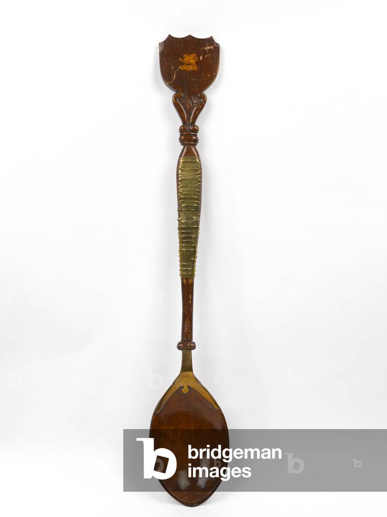 Wooden spoon shooting prize, 1910 circa (wood)