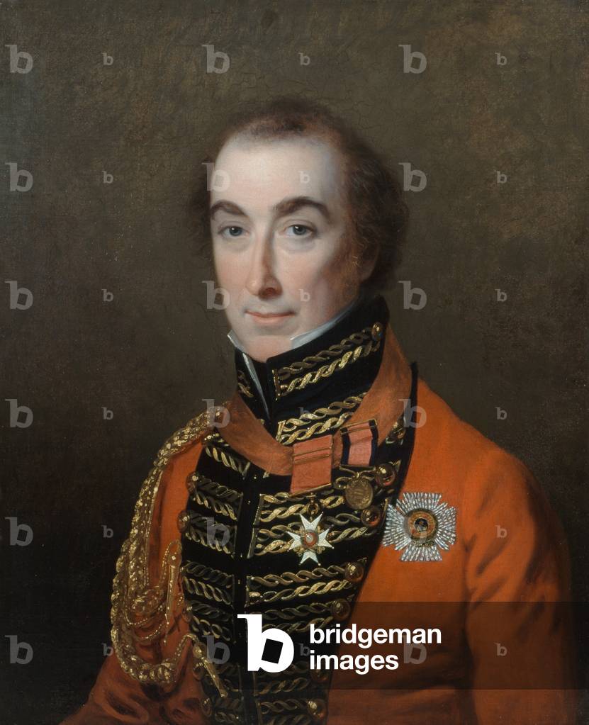 Maggiore Generale Sir Jaspar Nicolls KCB (1778-1849) c.1827 (olio su tela)