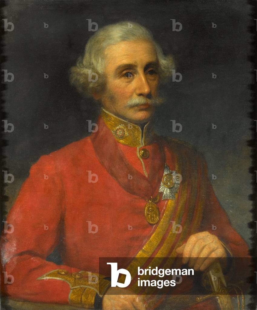 Major-General Sir Peter Melvill (or Melville) KCB, Bombay Army Staff, 1860 circa (oil on canvas)