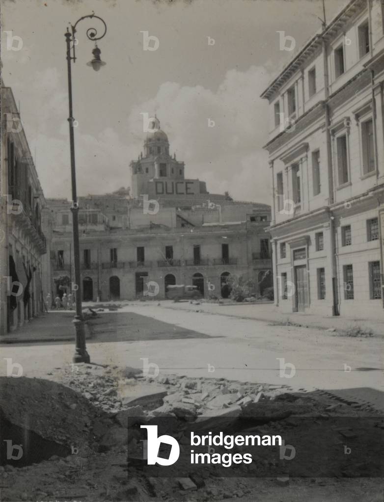 Messina, Sicily, 1943 (b/w photo)