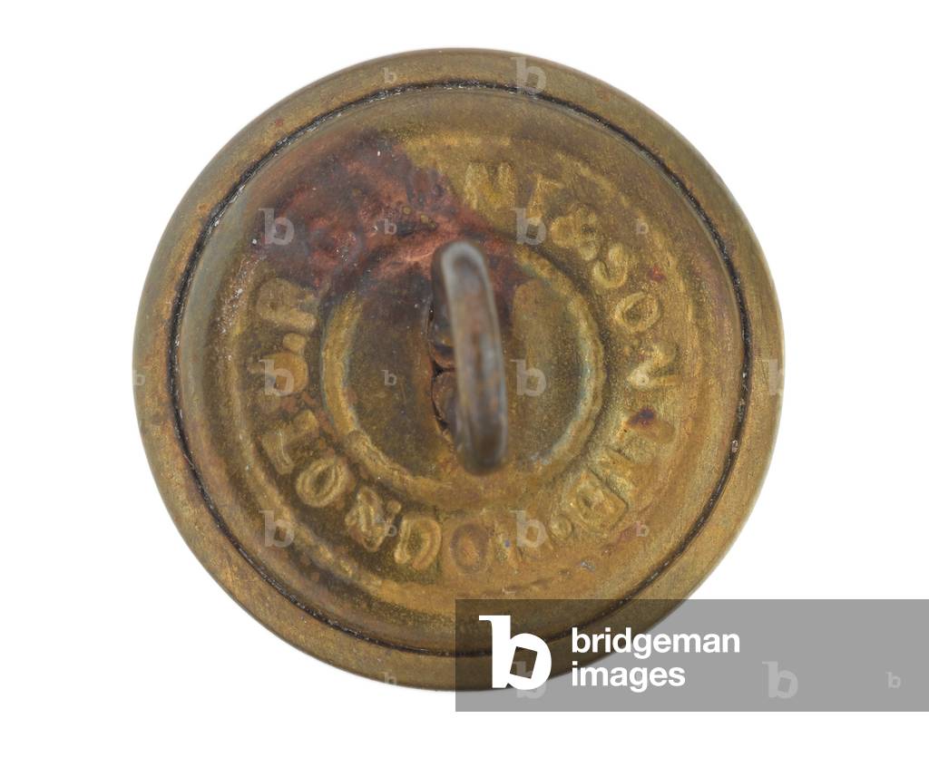 Button, 65th Carnatic Light Infantry, 1903-1904 (button)