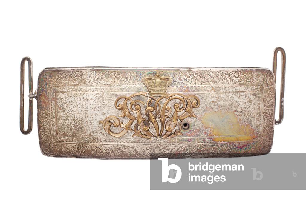 Officer's pouch, 5th Regiment of Cavalry, Punjab Irregular Force, 1855 circa (leather)
