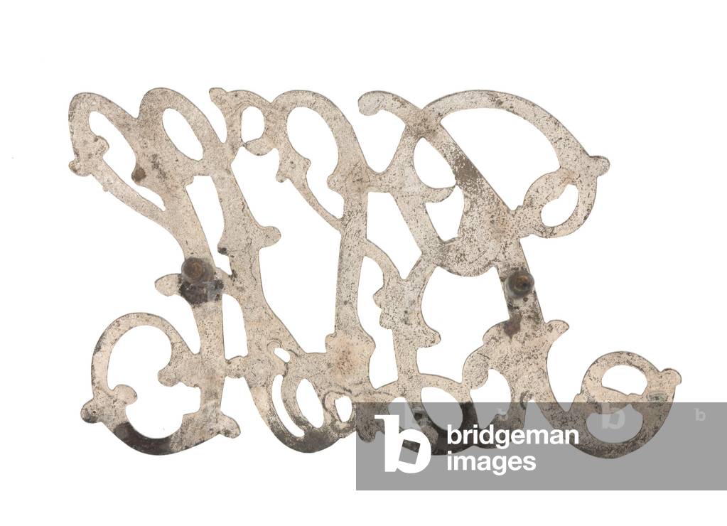 Pouch badge, Bihar Light Horse, 1884-1947. (silver)