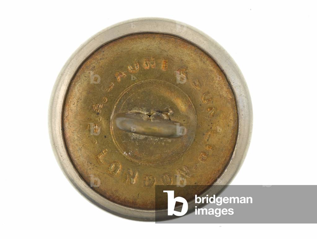 Button, Bombay Volunteer Rifles, 1901-1947 (metal)