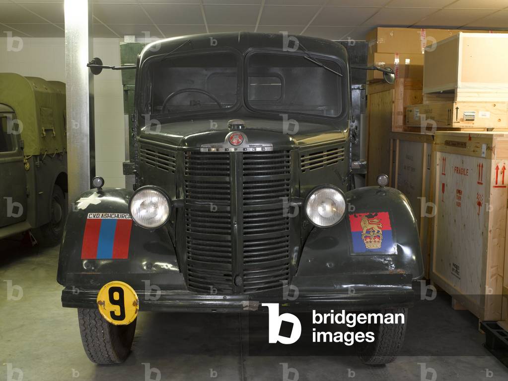 Bedford OSBC 3 ton 4x2 tipper truck, 1951