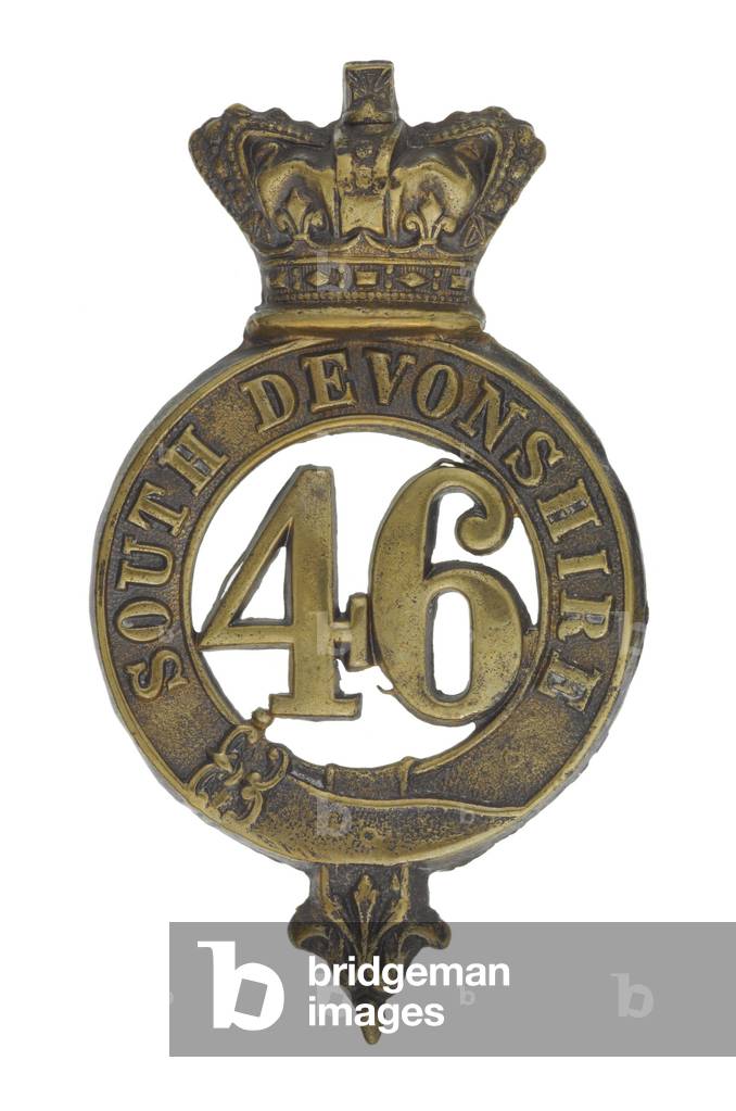 Glengarry badge, c.1874-81 (brass)