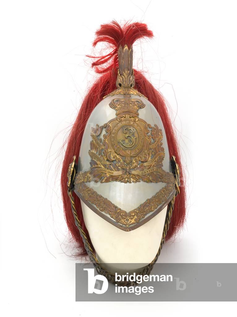 Helmet worn by Captain John Grant Malcolmson, VC, 3rd Bombay Light Cavalry, 1860 circa (metal)