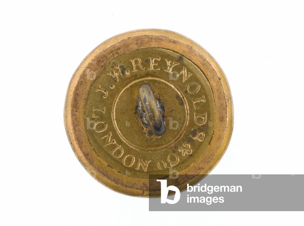 Button, Bengal Staff Corps, 1861-1876. (gilt)