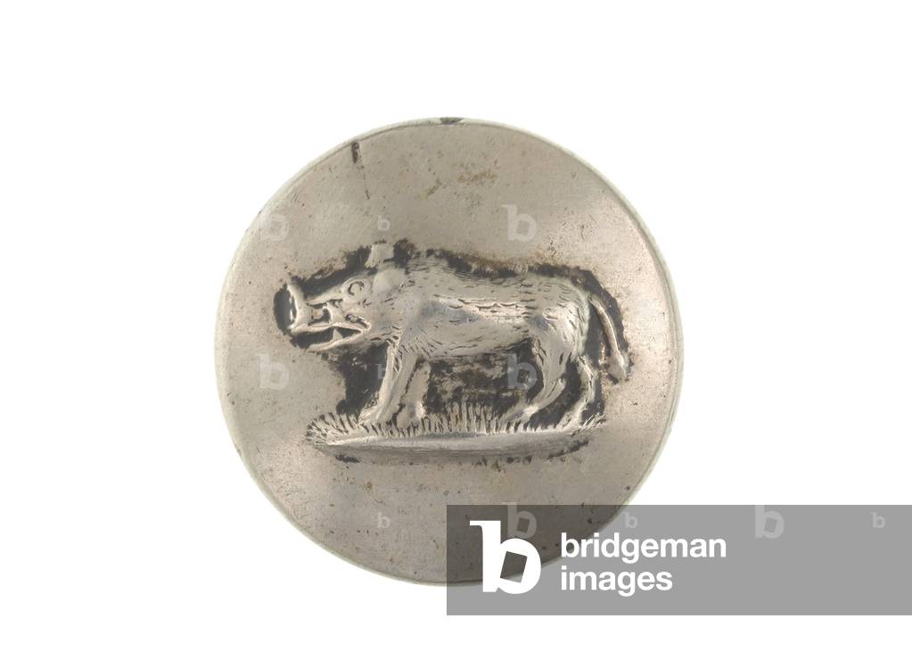 Button, Bihar Light Horse, 1884-1947 (metal)