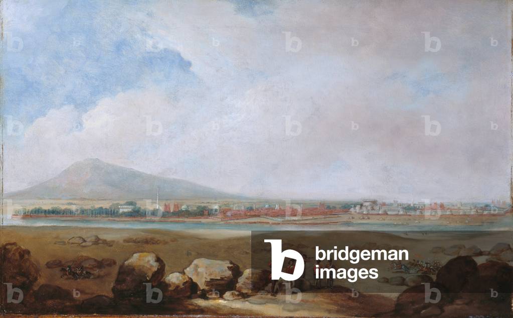 A View of Seringapatam, 1791 circa (oil on canvas)
