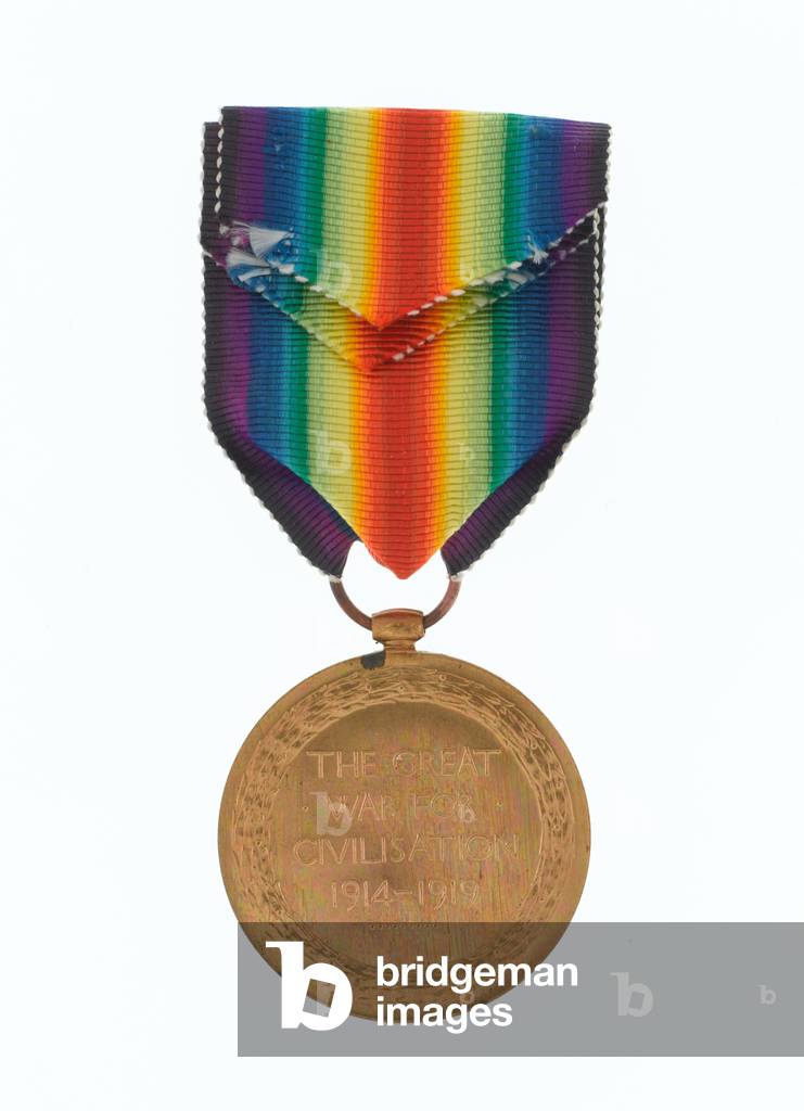 Allied Victory Medal 1914-19, awarded to A/Corporal William Cotter, 6th (Service) Battalion The Buffs (East Kent Regiment) (metal)