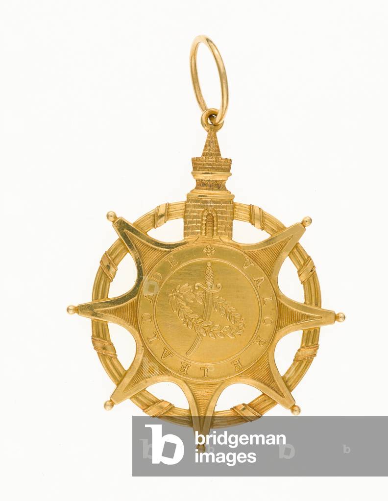 Badge, Order of the Tower and Sword, Portugal, General Sir Galbraith Lowry Cole (metal)