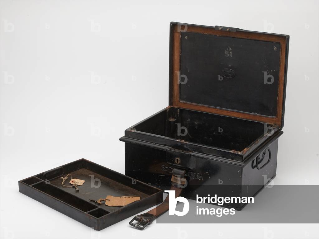 Army Remount Department stationery box, 1912