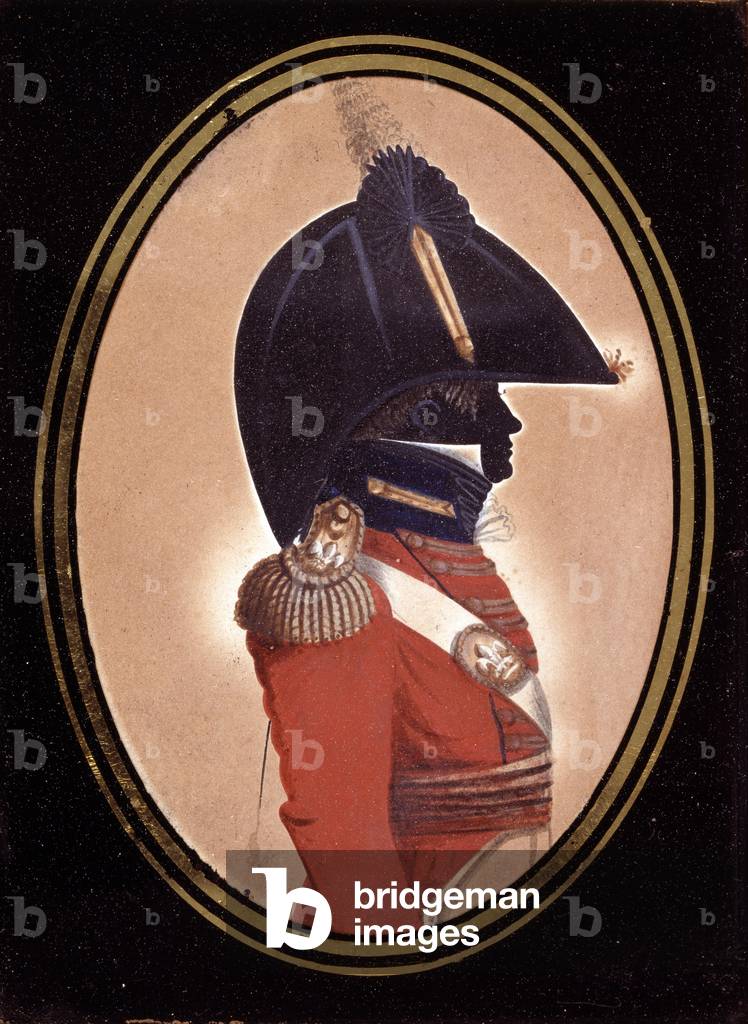 Major Sir Thomas Pearson, 23rd Regiment, 1805 circa. (silhouette)
