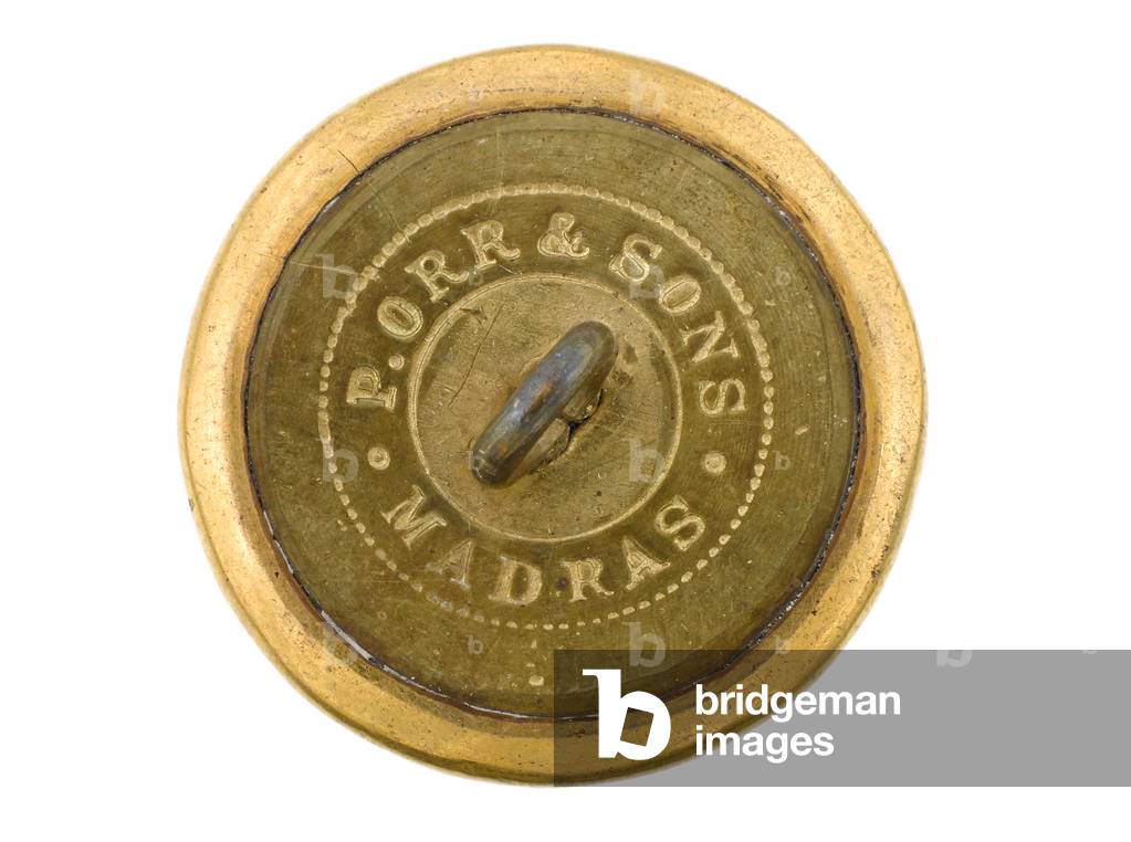 Button, Madras Staff Corps, 1861-1876 (gilt)