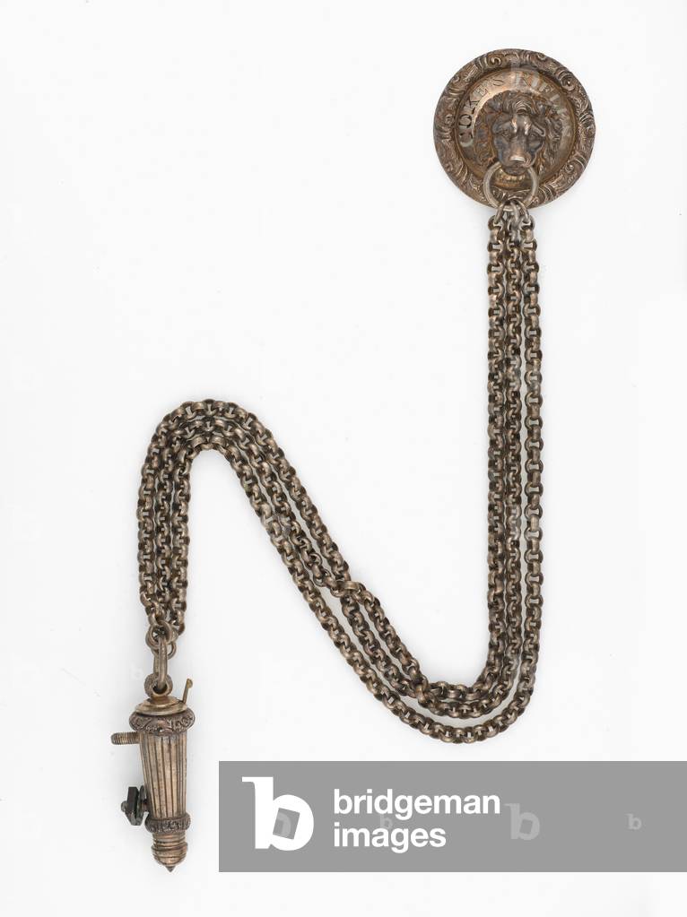 Whistle chain, 55th Cokes Rifles (Frontier Force), 1903-1922 (rubber)