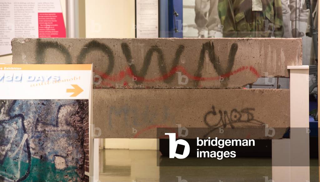 Section of the Berlin Wall, 1989 (concrete)