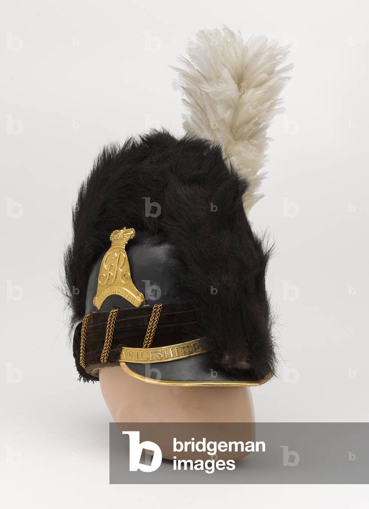 Tarleton pattern helmet, Wiltshire Yeomanry Cavalry, 1800 circa (leather)