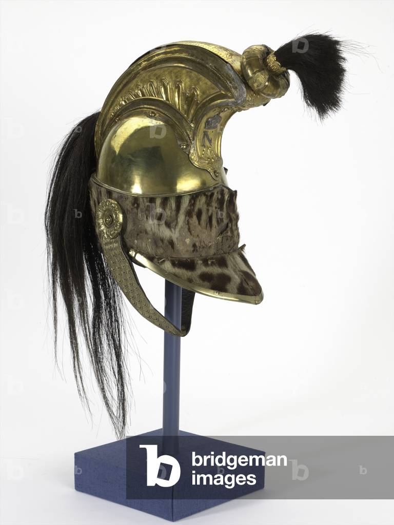 French Dragoon Helmet, 1805-15 (gilt metal)