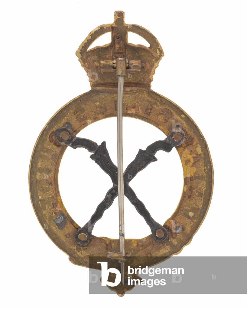 Pugri badge, Malay State Guides, 1901-1907 (silver and gilt)