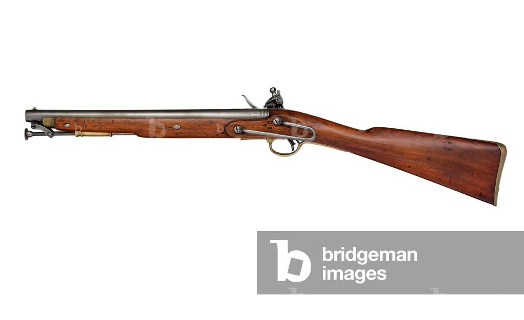 Paget .66 in flintlock cavalry carbine, 1808 circa