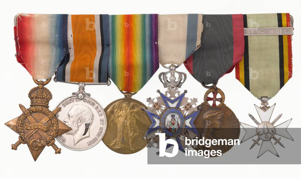 Medal group awarded to Isabel Wicks, First Aid Nursing Yeomanry, 1914-1918 (metal)