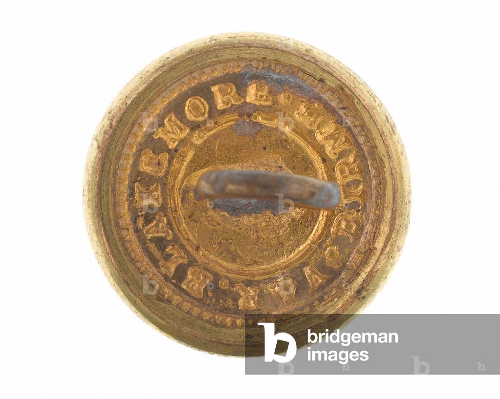 Shoulder button, Malay State Guides, 1896-1919 (brass)