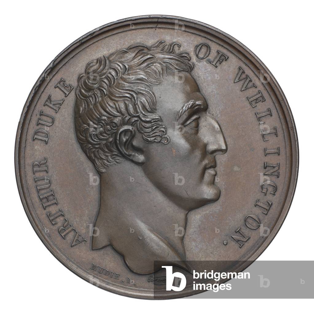 Medal commemorating the Battle of Waterloo, 1815, 1820 (bronze)