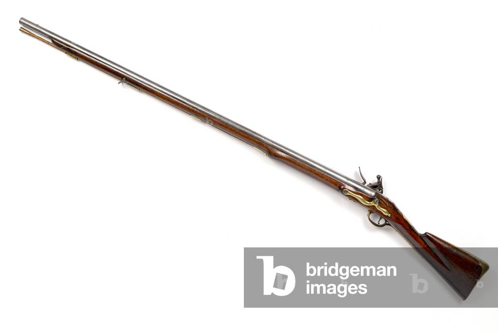 Flintlock .78 inch musket, Long Land Pattern, c.1742 (musket, flintlock, .78 in long Land pattern)